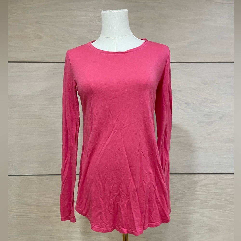 Peony Pink Long Sleeve Tee